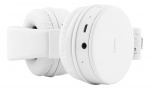 STREETZ Foldable on-ear BT headset, 3.5 mm, white STREETZ Foldable on-ear BT headset, 3.5 mm, white