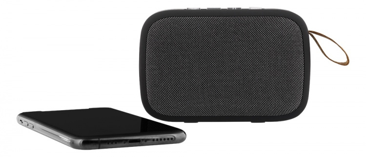 STREETZ Portable Bluetooth speaker, USB/TF/AUX/FM/handsfree, black