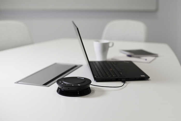 DELTACO, högtalartelefon för konferens, USB, UC/Skype DELTACO, högtalartelefon för konferens, USB, UC/Skype