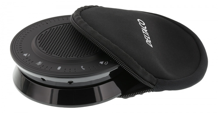 DELTACO, högtalartelefon för konferens, USB, UC/Skype DELTACO, högtalartelefon för konferens, USB, UC/Skype