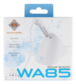 WHITE LINE WA85 Mouse Bungee, White/Silver