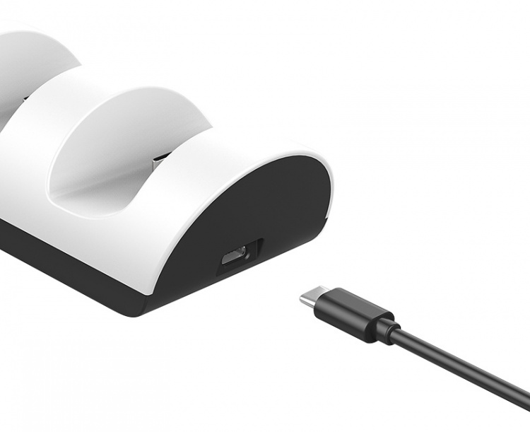 DELTACO GAMING Playstation 5 charging station for dual controllers