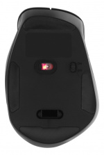 DELTACO Office ergonomic mouse, silent clicks, wireless 2.4G, 2400 DPI