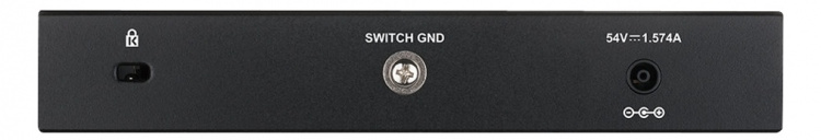 D-Link 8-Port PoE Gigabit Smart Managed Switch, Fanless Design