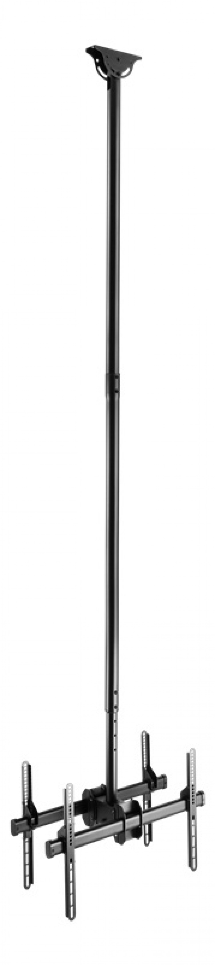 DELTACO OFFICE Telescopic back-to-back LED/LCD ceiling mount, 37-70 DELTACO OFFICE Telescopic back-to-back LED/LCD ceiling mount, 37-70