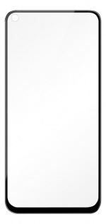 LDELTACO screen protector for Huawei P40 Lite, 2.5D glass, full scr