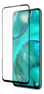 LDELTACO screen protector for Huawei P40 Lite, 2.5D glass, full scr