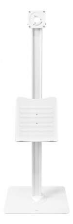 DELTACO OFFICE Anti-theft Floor stand with brochure holder for iPad 9.