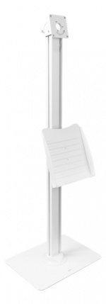 DELTACO OFFICE Anti-theft Floor stand with brochure holder for iPad 9.
