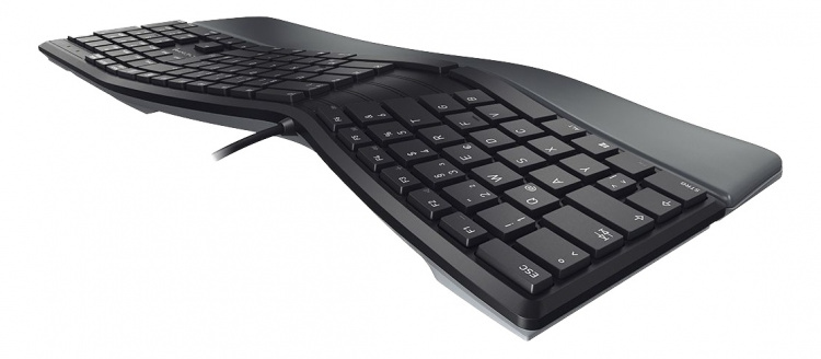 Cherry KC 4500 Ergo keyboard, ergonomic designed keyboard, black Cherry KC 4500 Ergo keyboard, ergonomic designed keyboard, black