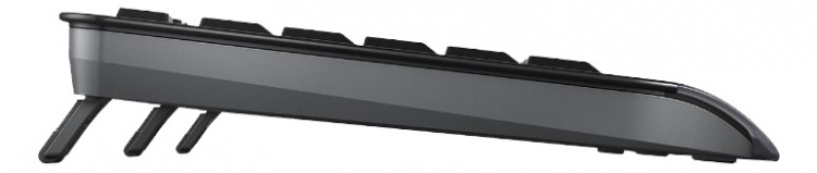 CHERRY Gentix Desktop wireless keyboard and mouse combo kit, black