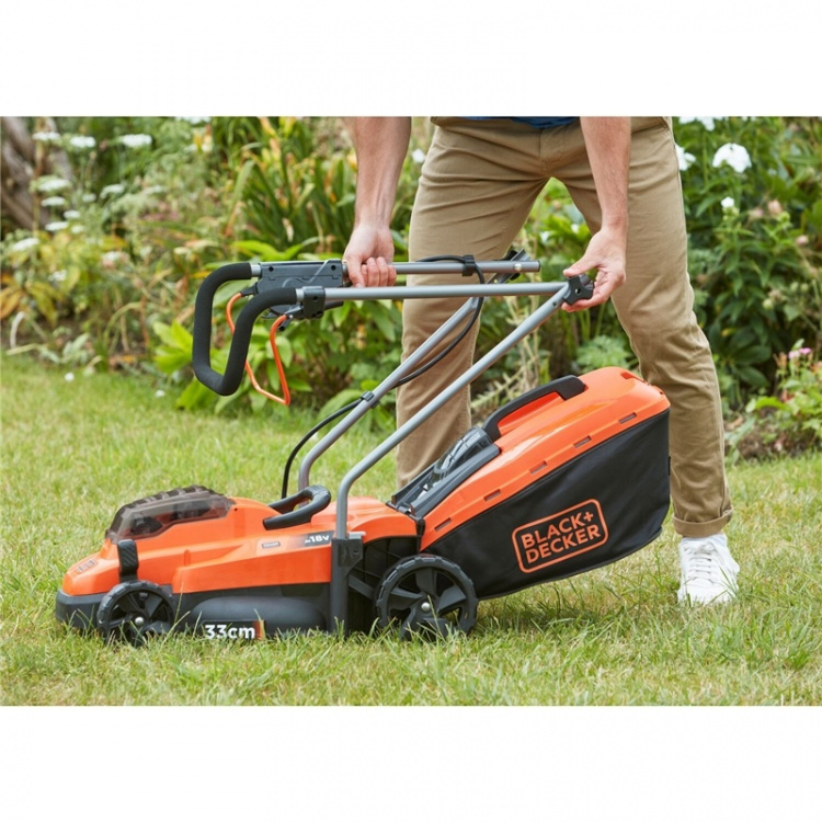 Black & Decker Gräsklippare 18V 33cm utan Bat