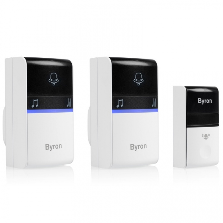 Byron Trådlös dörrklocka Kinetic Ej