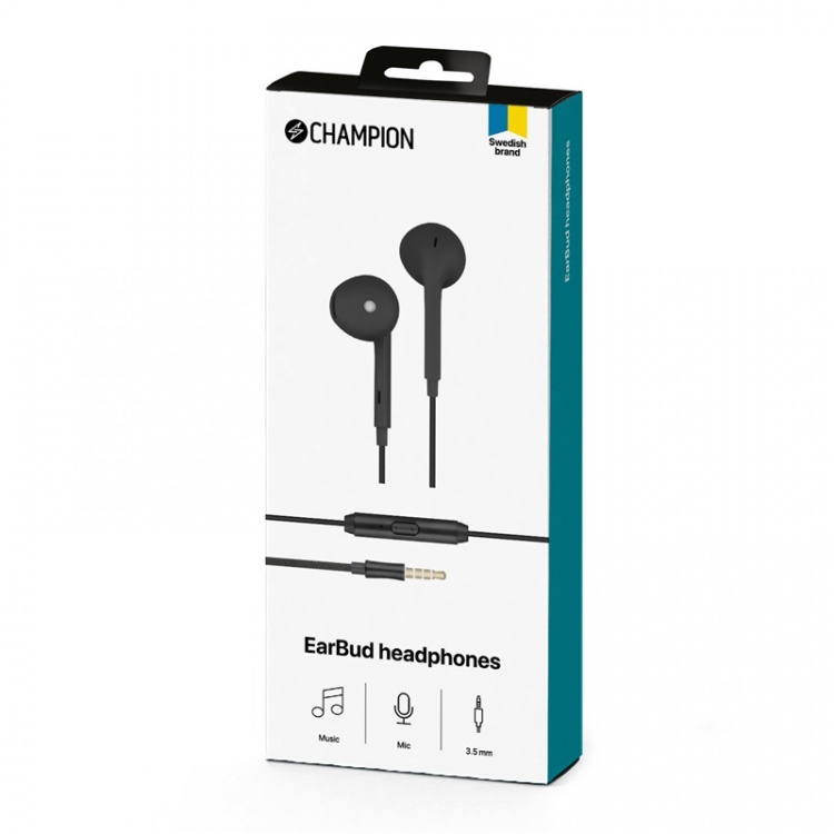 Champion EarBud headphones 3,5mm Champion EarBud headphones 3,5mm