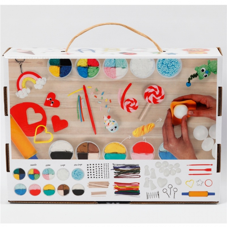 Colortime Foam Clay och Silk Clay i tema