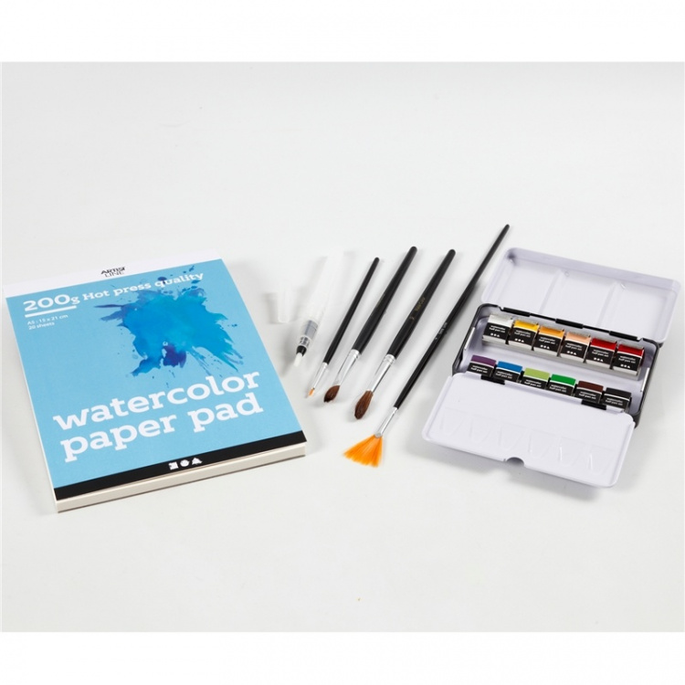 Colortime Lär dig måla med akvarell