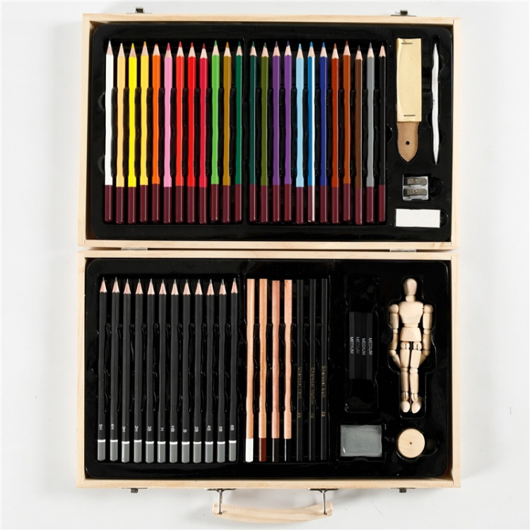 Colortime Skiss- och ritset mixade färge