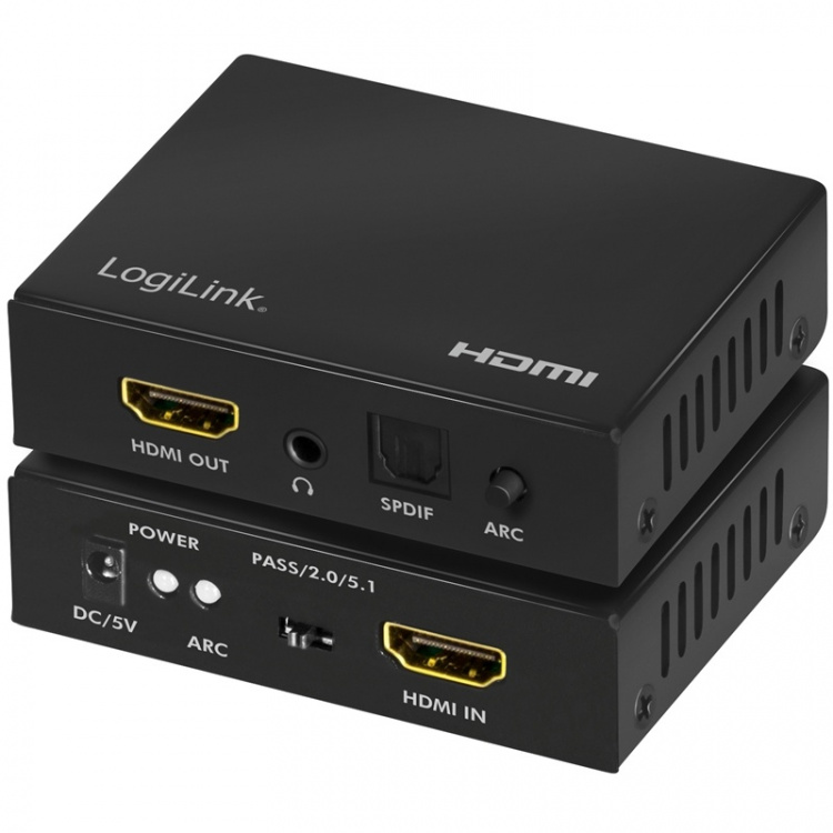 LogiLink HDMI Audio extractor 2/5.1CH 4 LogiLink HDMI Audio extractor 2/5.1CH 4