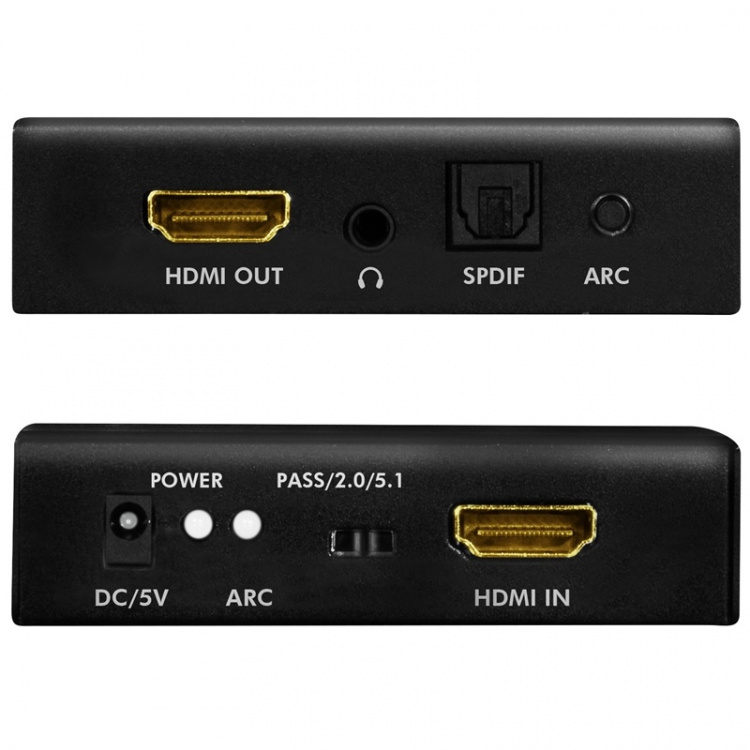 LogiLink HDMI Audio extractor 2/5.1CH 4 LogiLink HDMI Audio extractor 2/5.1CH 4
