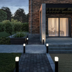 Smartwares Meerpaal Klein 50cm LED Aluminium Zwart