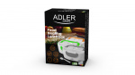Adler Elektrische lunchbox, wit/groen