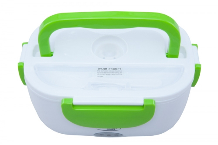 Adler Elektrische lunchbox, wit/groen