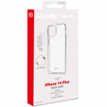 Celly Gelskin TPU Cover iPhone 14 Plus Transparent