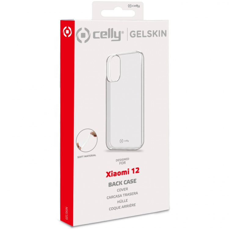 Celly Gelskin TPU Cover Xiaomi 12 Tr