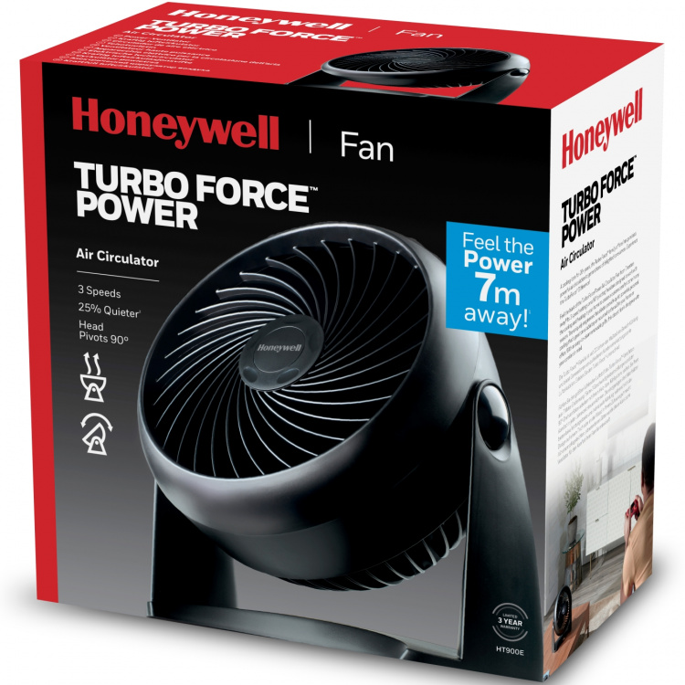 Honeywell Bordsfläkt Turbo Force HT900E4