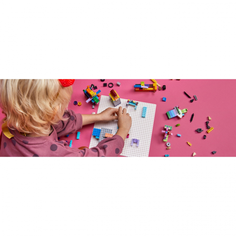 LEGO Classic - Vit basplatta 11026 LEGO Classic - Vit basplatta 11026