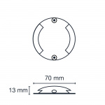 LightsOn Zenit Duo Vägg-/terrassarmatur