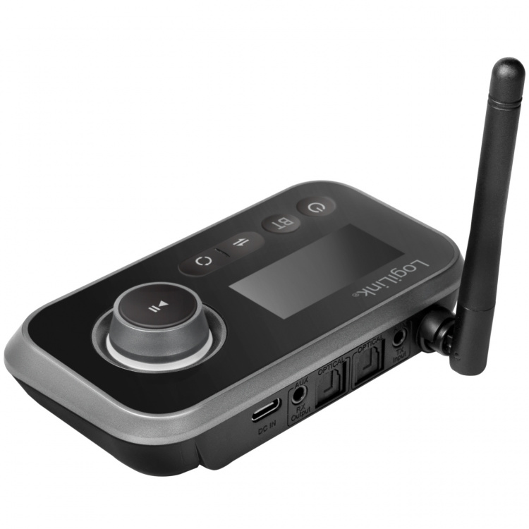 LogiLink Bluetooth 5.0 2-in-1 audiozender/ontvanger LogiLink Bluetooth 5.0 2-in-1 audiozender/ontvanger