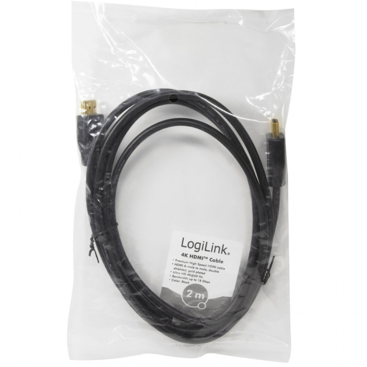 LogiLink HDMI-kabel Premium High Speed