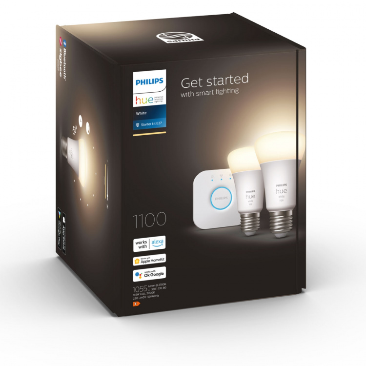 Philips Hue Startkit White 2 x E27 Philips Hue Startkit White 2 x E27