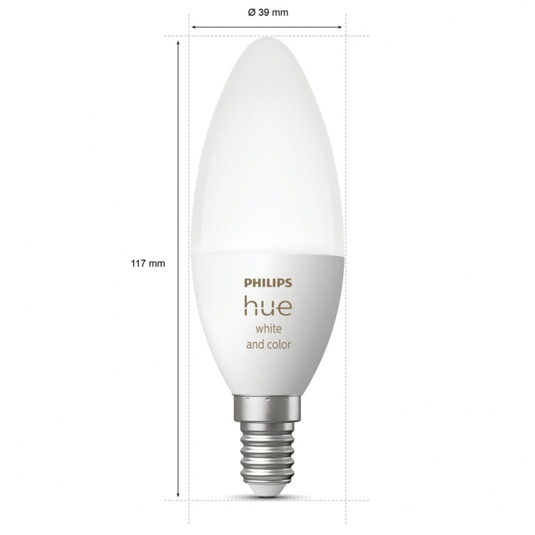 Philips Hue White Color Ambiance E14 K Philips Hue White Color Ambiance E14 K