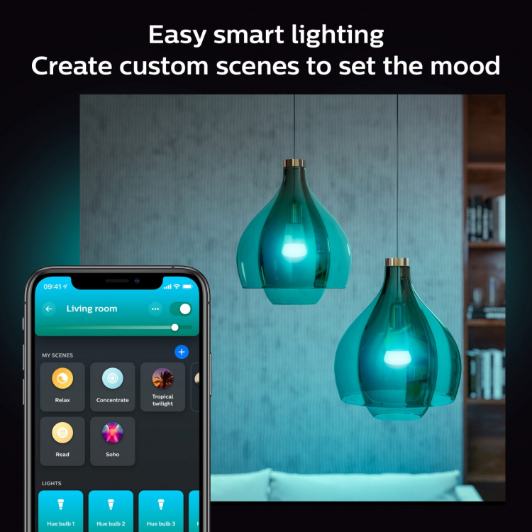 Philips Hue White Color Ambiance E27 1