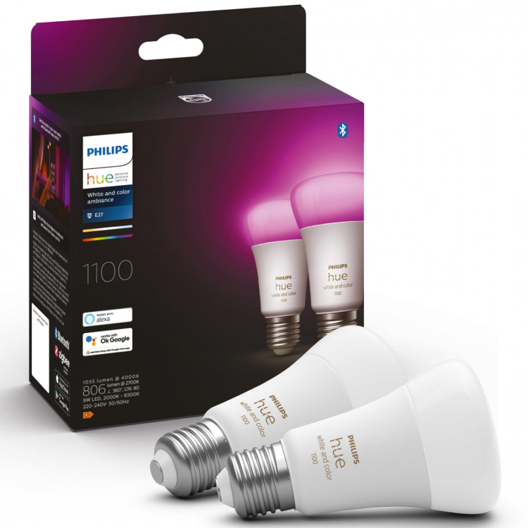 Philips Hue White Color Ambiance E27 1