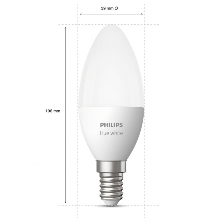 Philips Hue White E14 Kron 1-pack Philips Hue White E14 Kron 1-pack