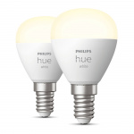 Philips Hue White E14 P45 Klot 2-pack Philips Hue White E14 P45 Klot 2-pack