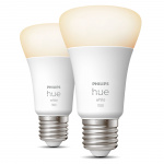 Philips Hue White E27 A60 1100lm 2-pac