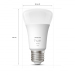 Philips Hue White E27 A60 1100lm 2-pac