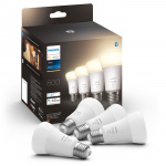 Philips Hue Witte E27 A60 800lm 4-pack Philips Hue Witte E27 A60 800lm 4-pack