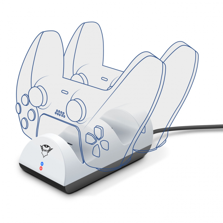 Trust GXT 254 Duo Oplaaddock PS5 Trust GXT 254 Duo Oplaaddock PS5