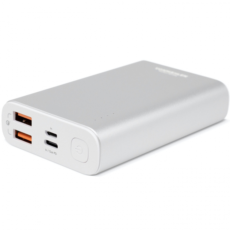 VonMählen Powerbank Evergreen 10K Zilver