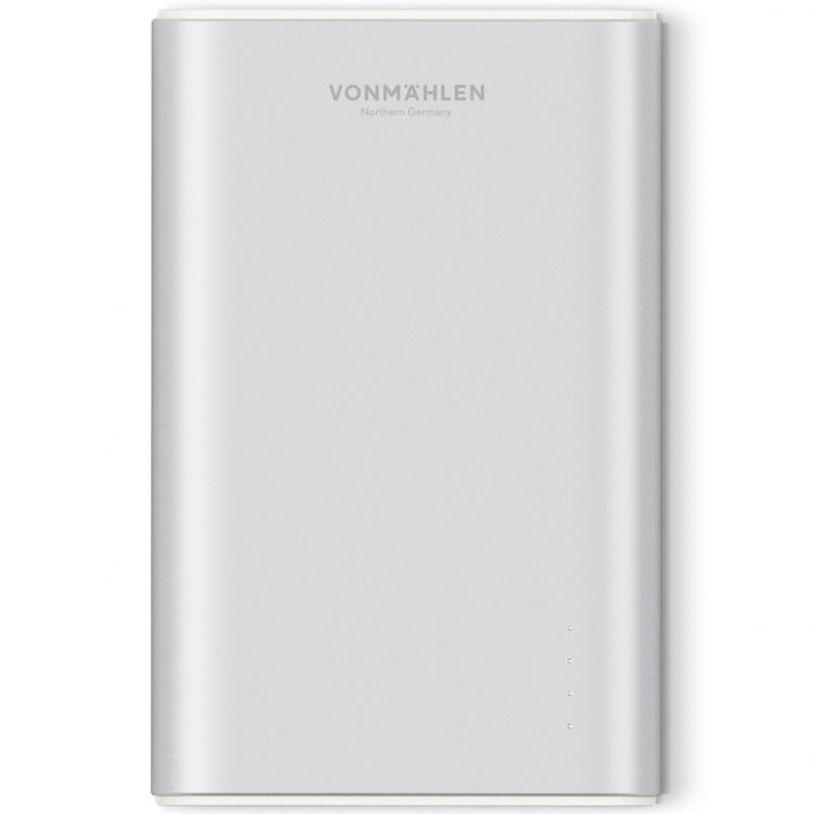 VonMählen Powerbank Evergreen 10K Zilver