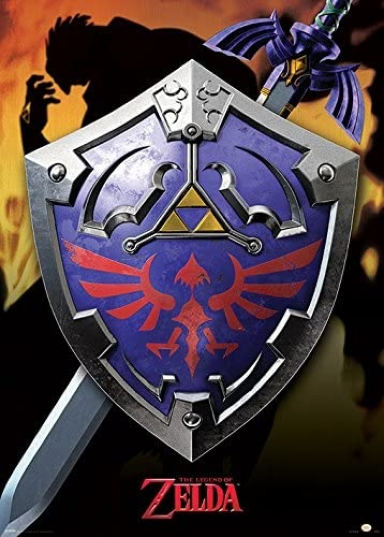Poster Legenden om Zelda - Hylian Shield