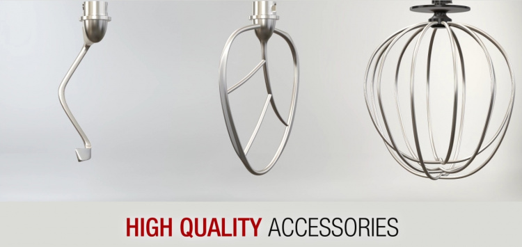 Herzberg HG-5065 2-in-1 keukenhulp 6,5 liter en 1,7 blender - 1200W, zwart