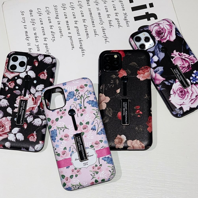 Fashion hoesje met vingerhouder - iPhone 11 Pro Max Fashion hoesje met vingerhouder - iPhone 11 Pro Max