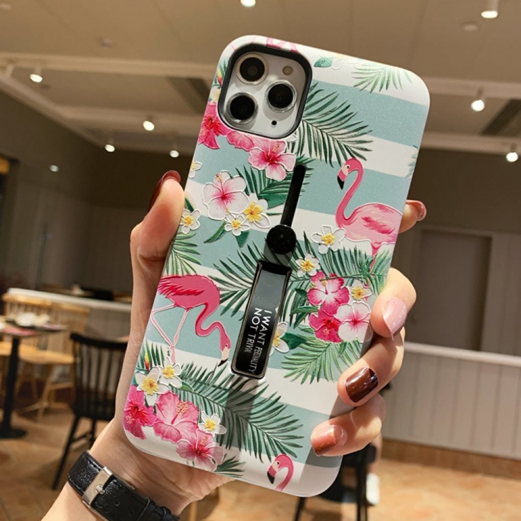 Fashion hoesje met vingerhouder - iPhone 11 Pro Max Fashion hoesje met vingerhouder - iPhone 11 Pro Max