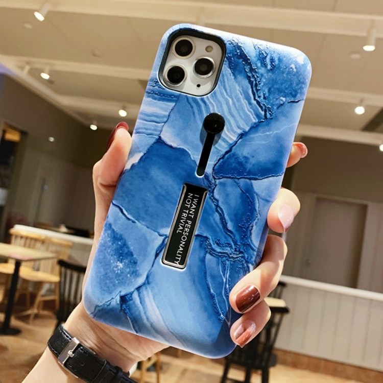 Fashion hoesje met vingerhouder - iPhone 11 Pro Max Fashion hoesje met vingerhouder - iPhone 11 Pro Max